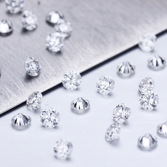 Kim Cương Nhân Tạo Moissanite Nước D, Độ sạch: FL - Thử bút lên vạch đỏ