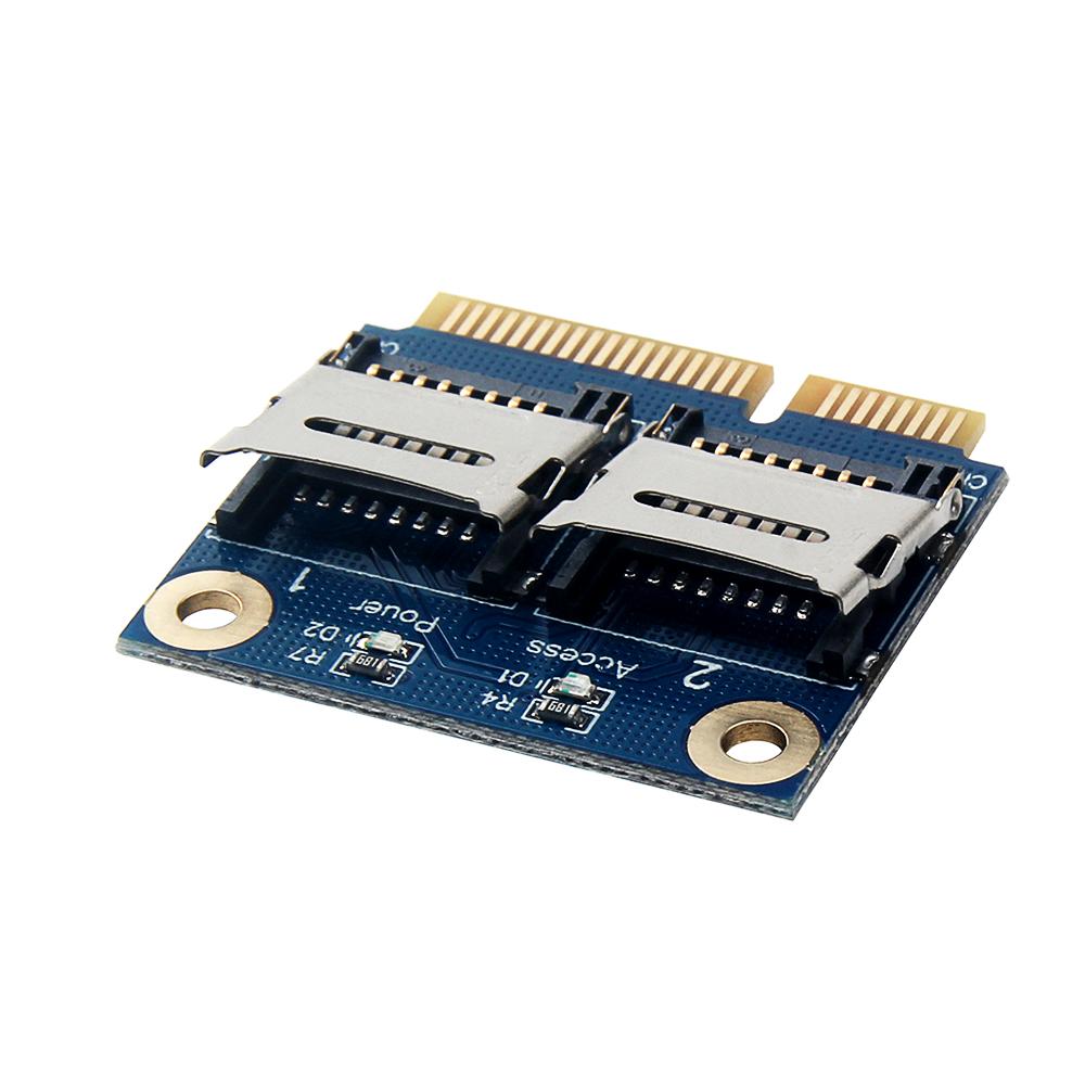 Bộ chuyển đổi đầu đọc thẻ nhớ Card chuyển đổi cho máy tính xách tay Micro SD TF sang Mini PCI express