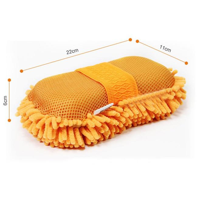 Miếng san hô rửa xe Microfiber siêu mịn tiện dụng