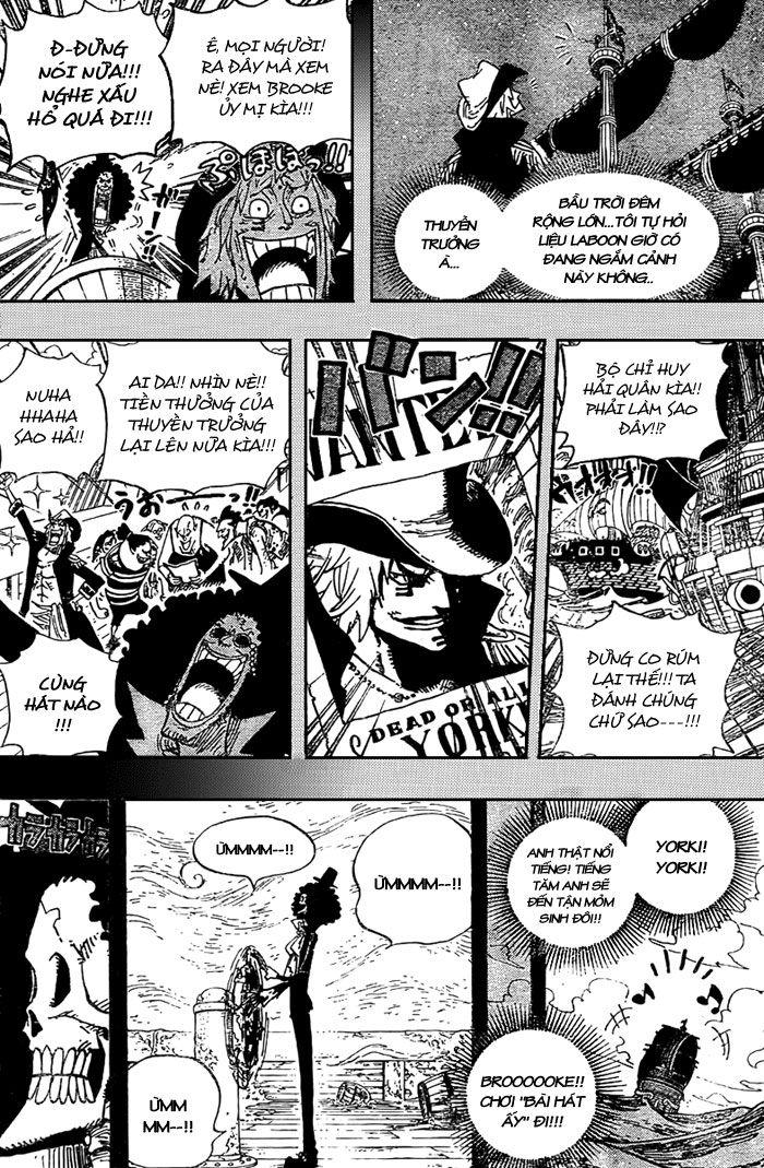 đảo hải tặc - one piece chapter 487 16