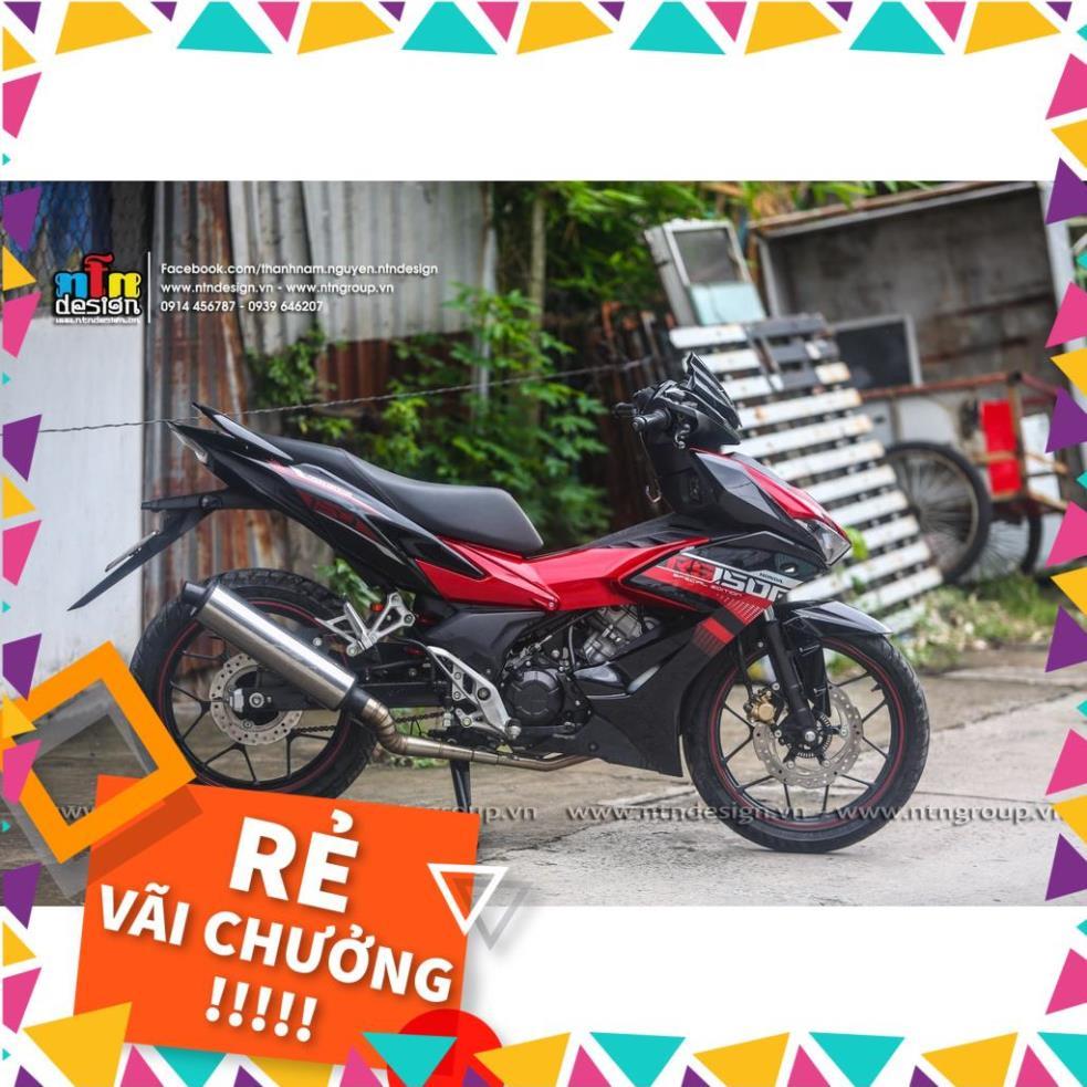 Tem Rời Winner X Mẫu RS 150R Đen Đỏ