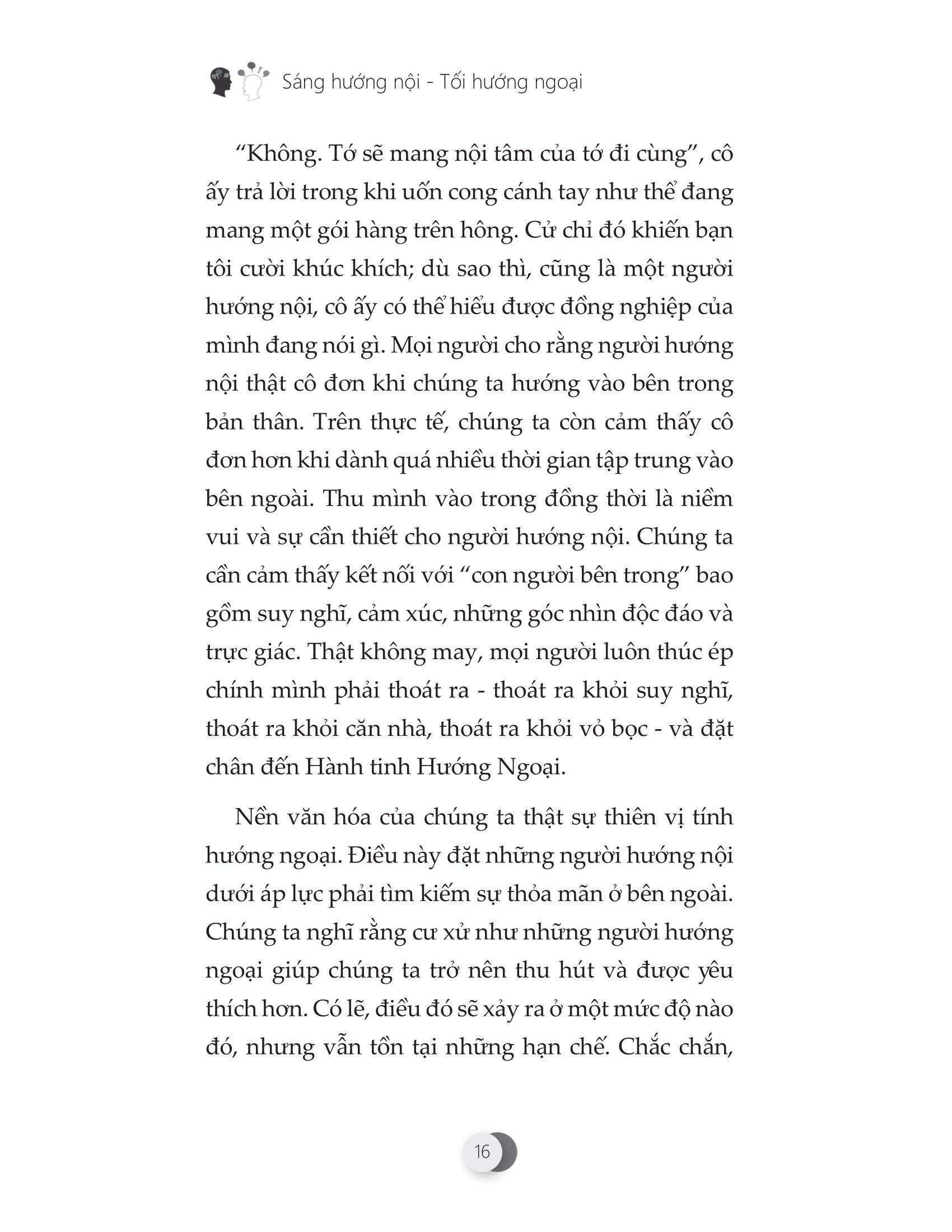 Sáng Hướng Nội - Tối Hướng Ngoại