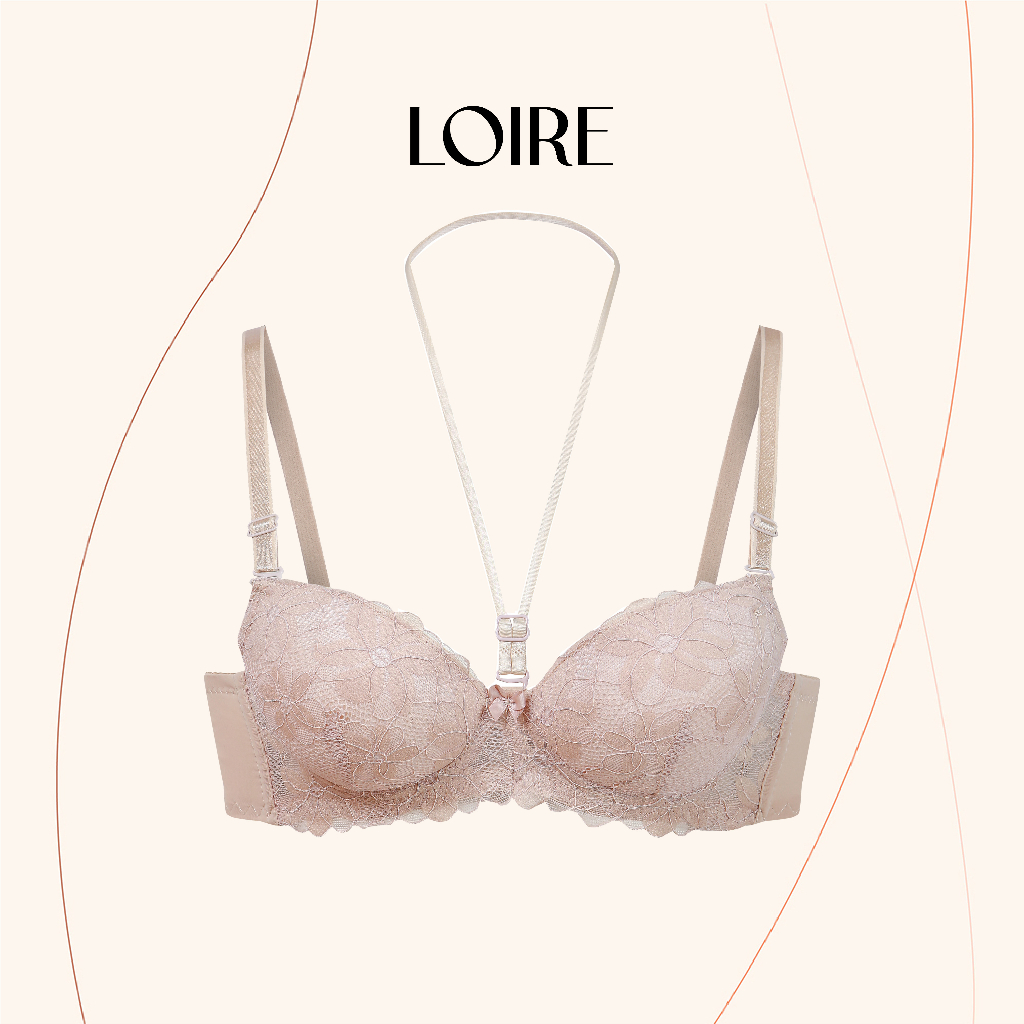Áo Lót Đệm Dày Hack Ngực Ren Hoa Loirechic BRPU116
