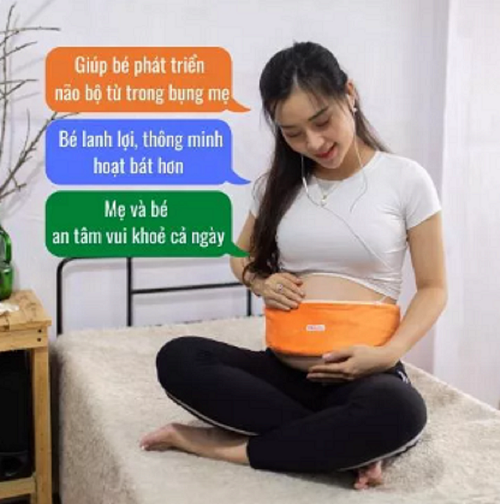 Tai nghe thai nhi - Tai nghe bà bầu, máy nghe nhạc cho mẹ và bé