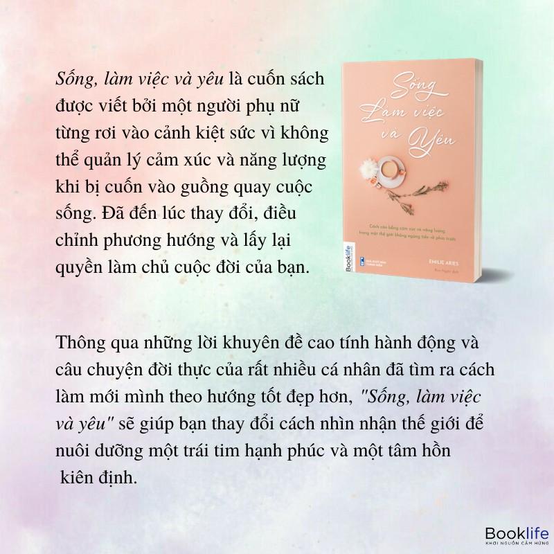 Sách - Sách Sống làm việc và yêu