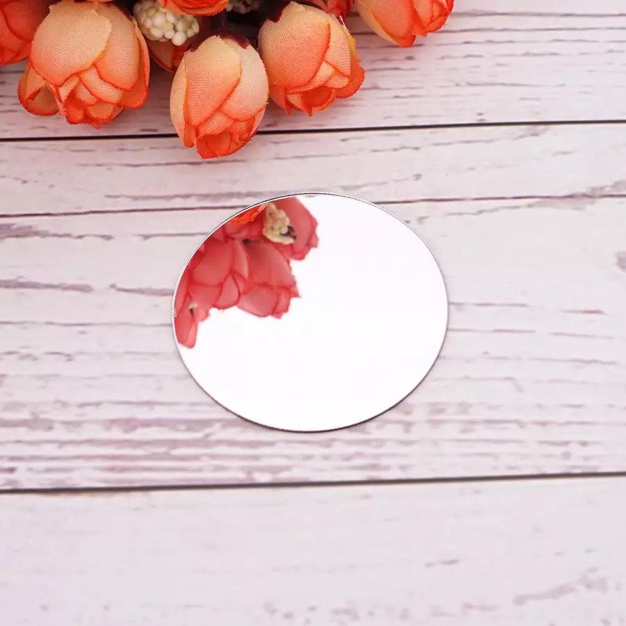 Tấm Mica Gương tròn 85cm - dày 3mm - nhiều màu sắc -Thiết kế theo yêu cầu