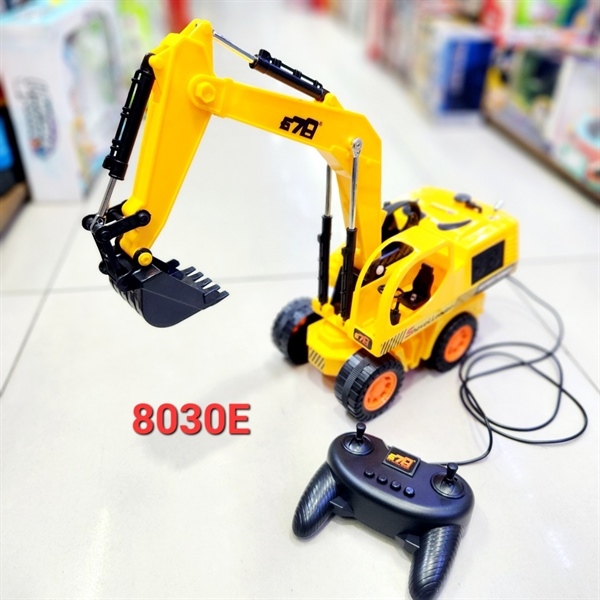 Đồ chơi bộ mô hình máy xúc điều khiển có dây, máy xúc điều khiển đồ chơi 8030E - 678
