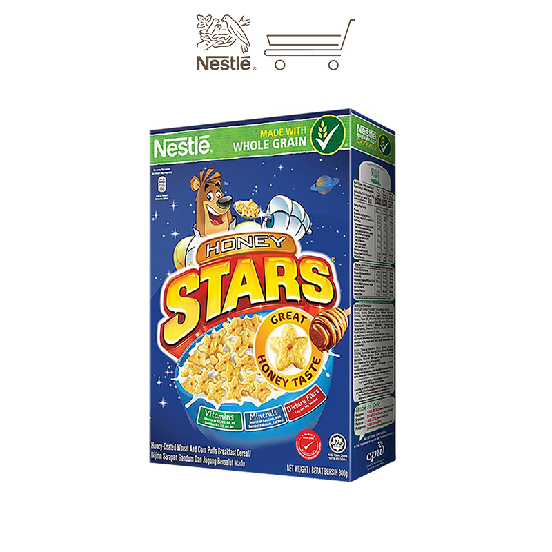 Ngũ cốc ăn sáng Honey Stars (Hộp 300g)