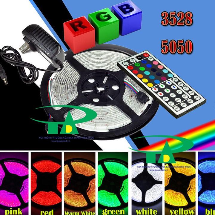 Đèn led dây dán 5m 5050  - 5050RGB