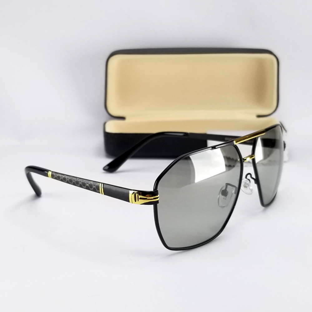 Mắt kính nam đổi màu dùng cả ngày và đêm DKY0523DM. Tròng Polarized phân cực, gọng Polycarbonate ôm mặt