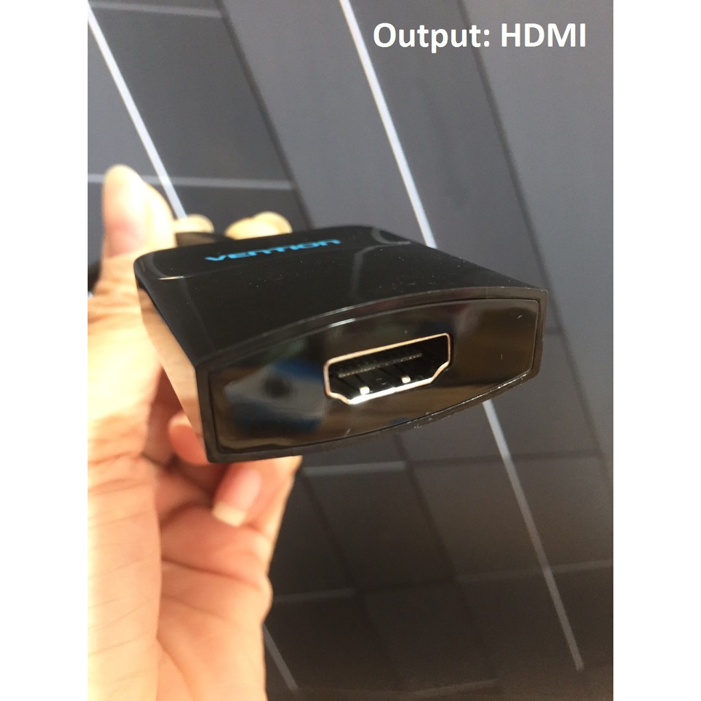 Đầu chuyển đổi tín hiệu VGA ra HDMI Vention ACNB - Hàng chính hãng