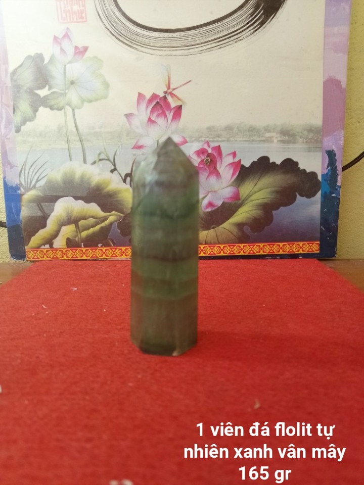 Trụ Đá Flourite Tự Nhiên Màu Xanh, Đá Thanh Tẩy Giúp Hỗ Trợ Reiki, Thiền Định, Sưu Tầm, Chặn Giấy