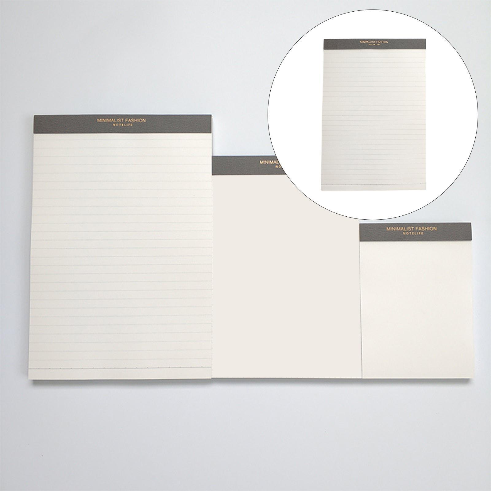 Journal Notebook 70 Sheet Paper Pads , DIY Stationery, School A5 Horizontal line