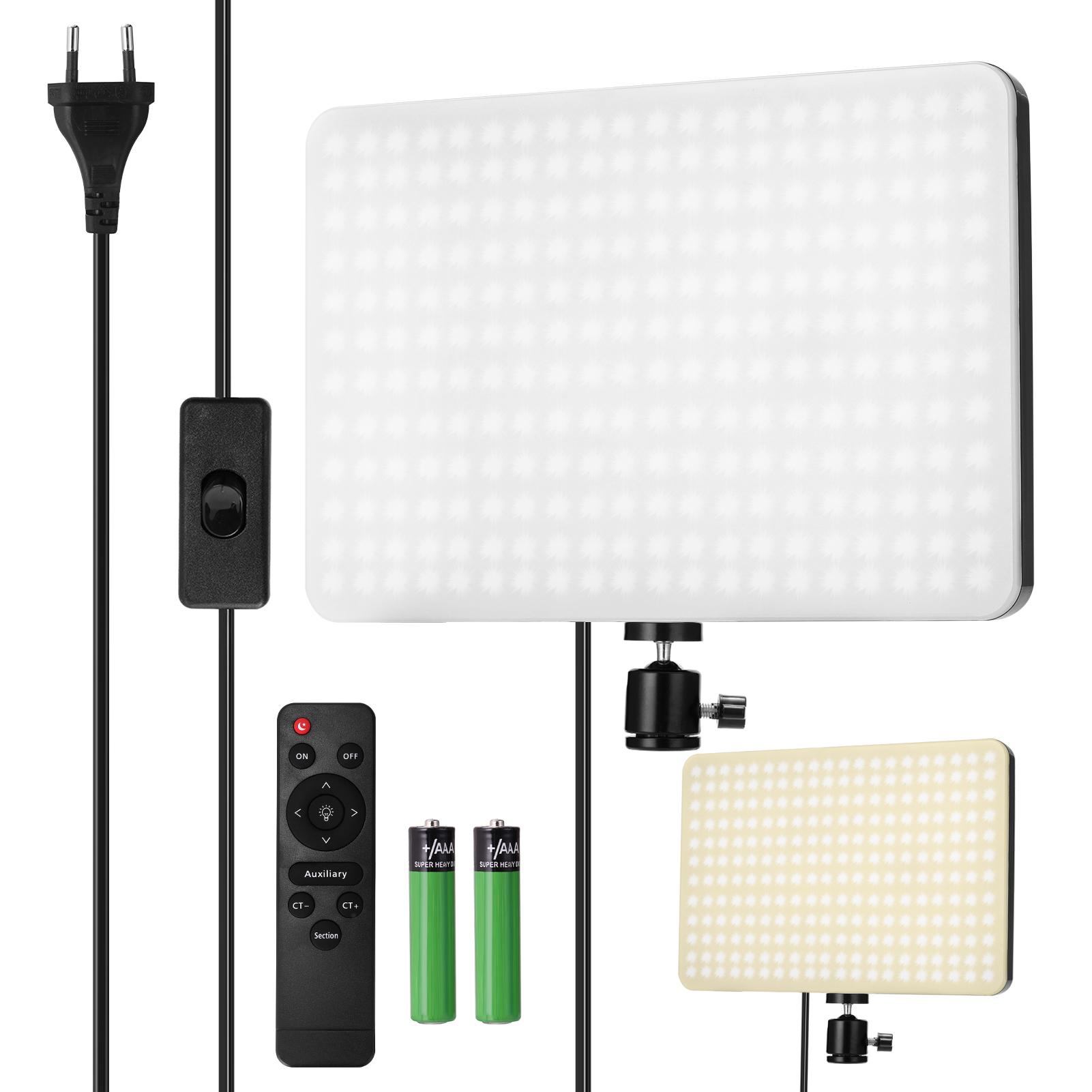 Bảng điều khiển ánh sáng điều khiển từ xa 10in có thể thay đổi LED Phụ kiện chụp ảnh