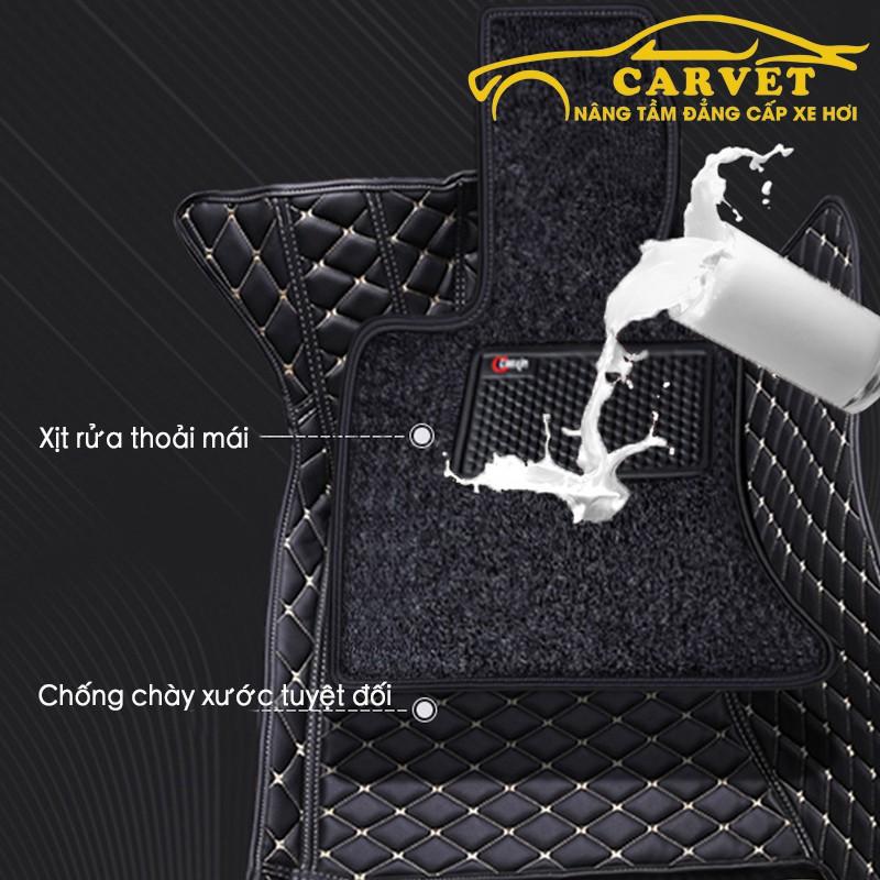 Thảm lót sàn ô tô 6D cao cấp kèm thảm rối chống bẩn dành cho xe Mazda 6