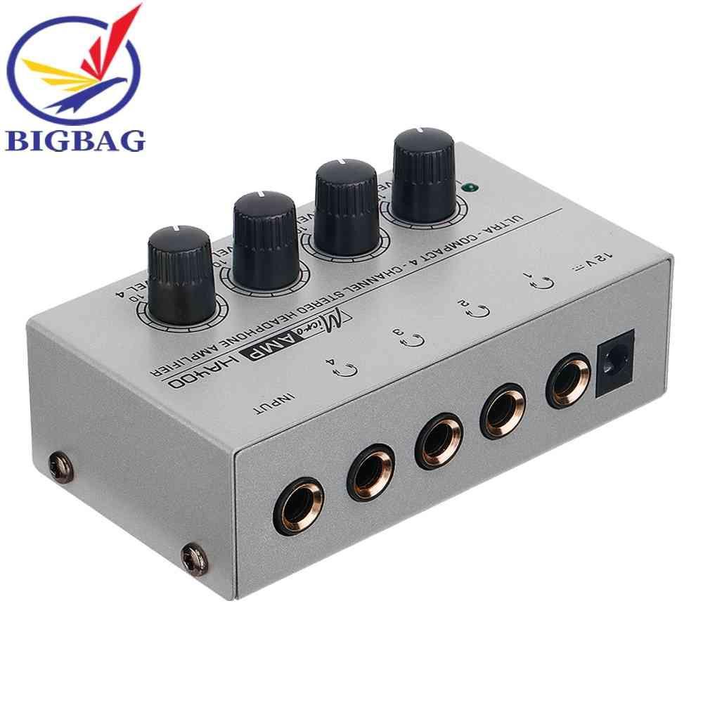 Ultra Bộ Khuếch Đại Âm Thanh 4 Kênh Chuyên Dụng Cho Studio