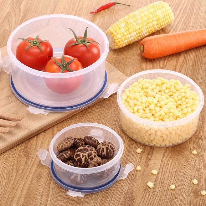Bộ 4 hộp đựng thực phẩm để tủ lạnh 1403