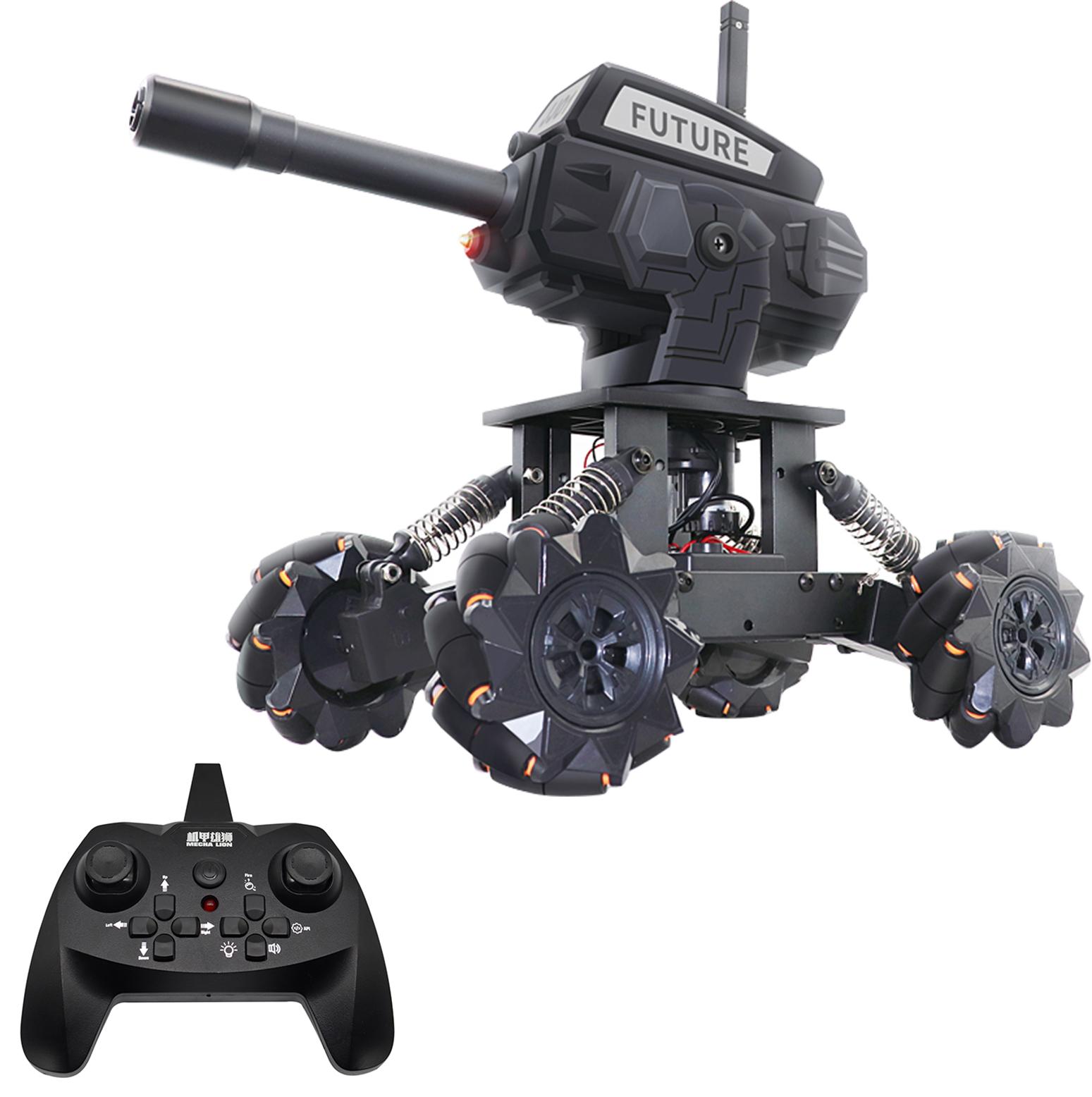 Đồ chơi xe tăng điều khiển từ xa JJ01 DIY 2.4GHz 14CH RC