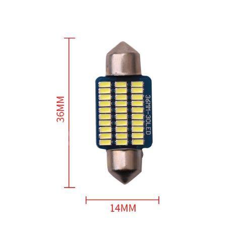 BÓNG LED TRẦN Ô TÔ, XE HƠI 3014-36MM 30 LED DÀNH CHO YOBIS