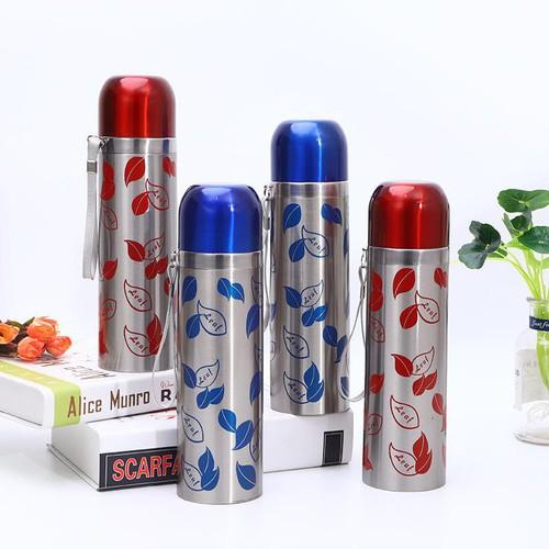 Bình giữ nhiệt inox hình lá 500ml
