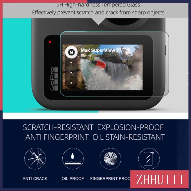 Kính Cường Lực HD Bảo Vệ Màn Hình Máy Ảnh Thể Thao GoPro Max
