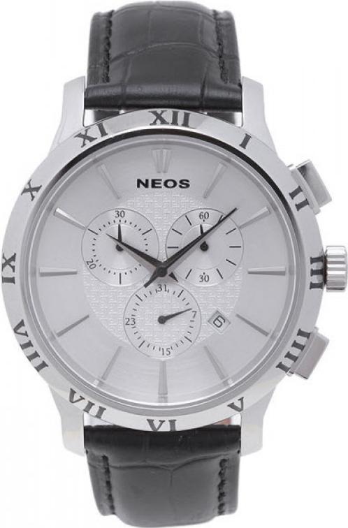 Đồng hồ Neos N-30818M nam dây da 