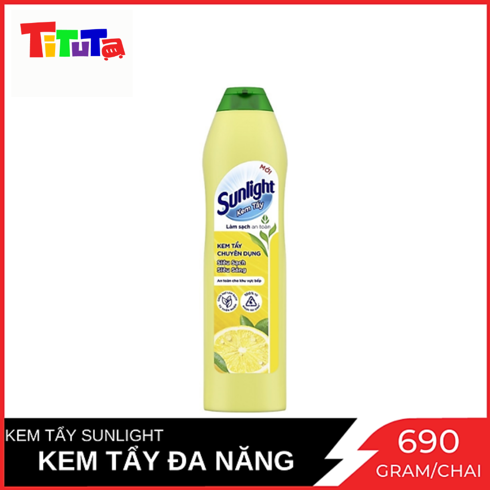 Kem Tẩy Đa Năng Sunlight Chai 690g