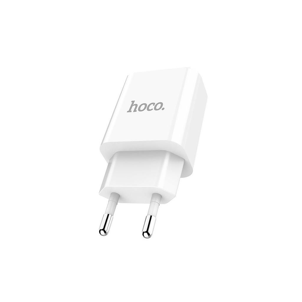 Củ Sạc Nhanh Hoco C63A 2 Đầu USB, LED Hiển Thị Thông Minh - Hàng Chính Hãng