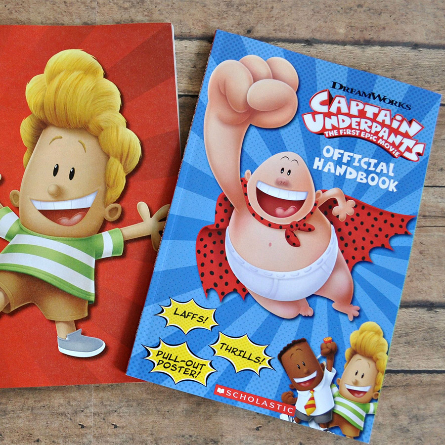 Captain Underpants The First Epic Movie: Official Handbook (DreamWorks)