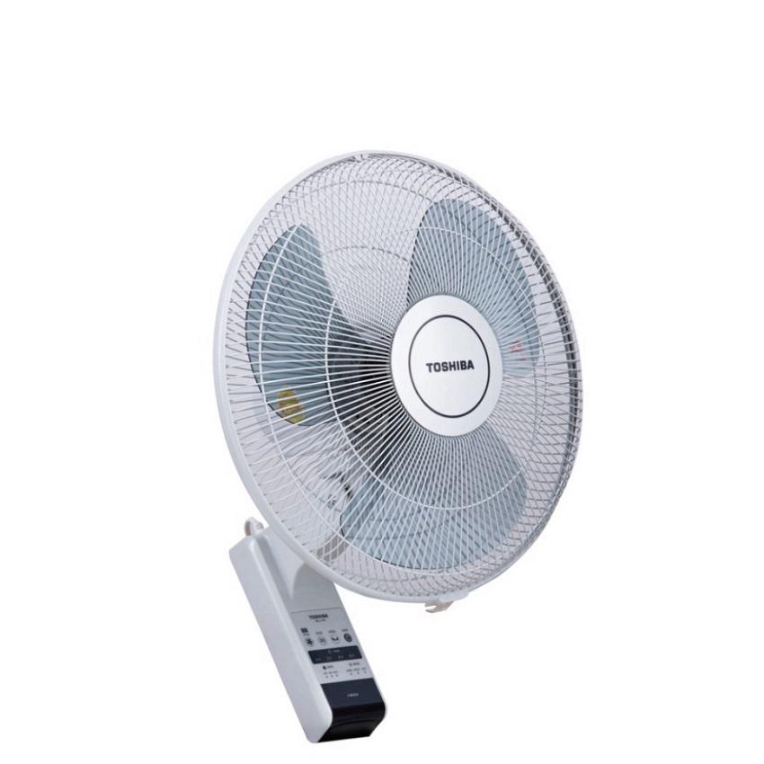 Quạt Treo Tường Toshiba F-WSA20VN - Màu Xám - Có Remote - Hàng Chính Hãng