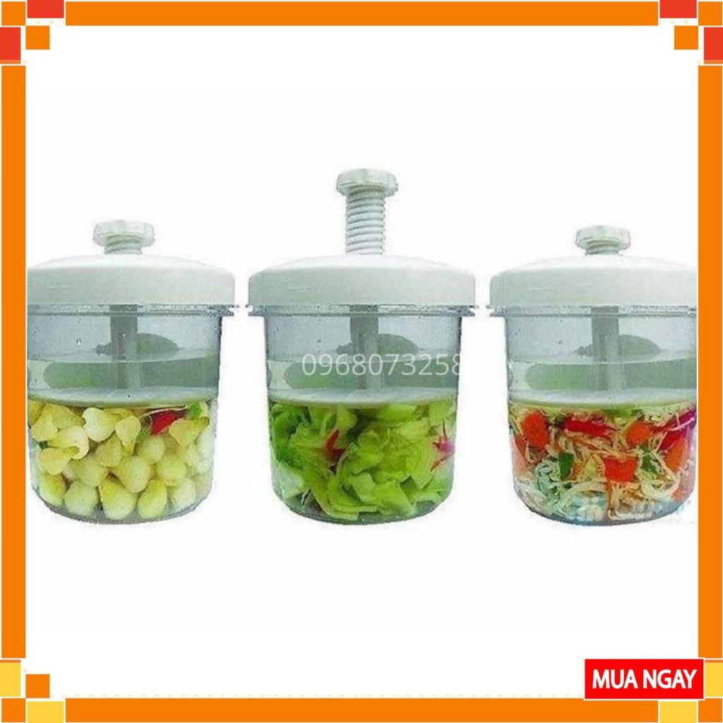 Hộp Muối Dưa Cà Việt Nhật Thông Minh - Hộp Muối Nén Dưa Cà Bằng Thủy Tinh