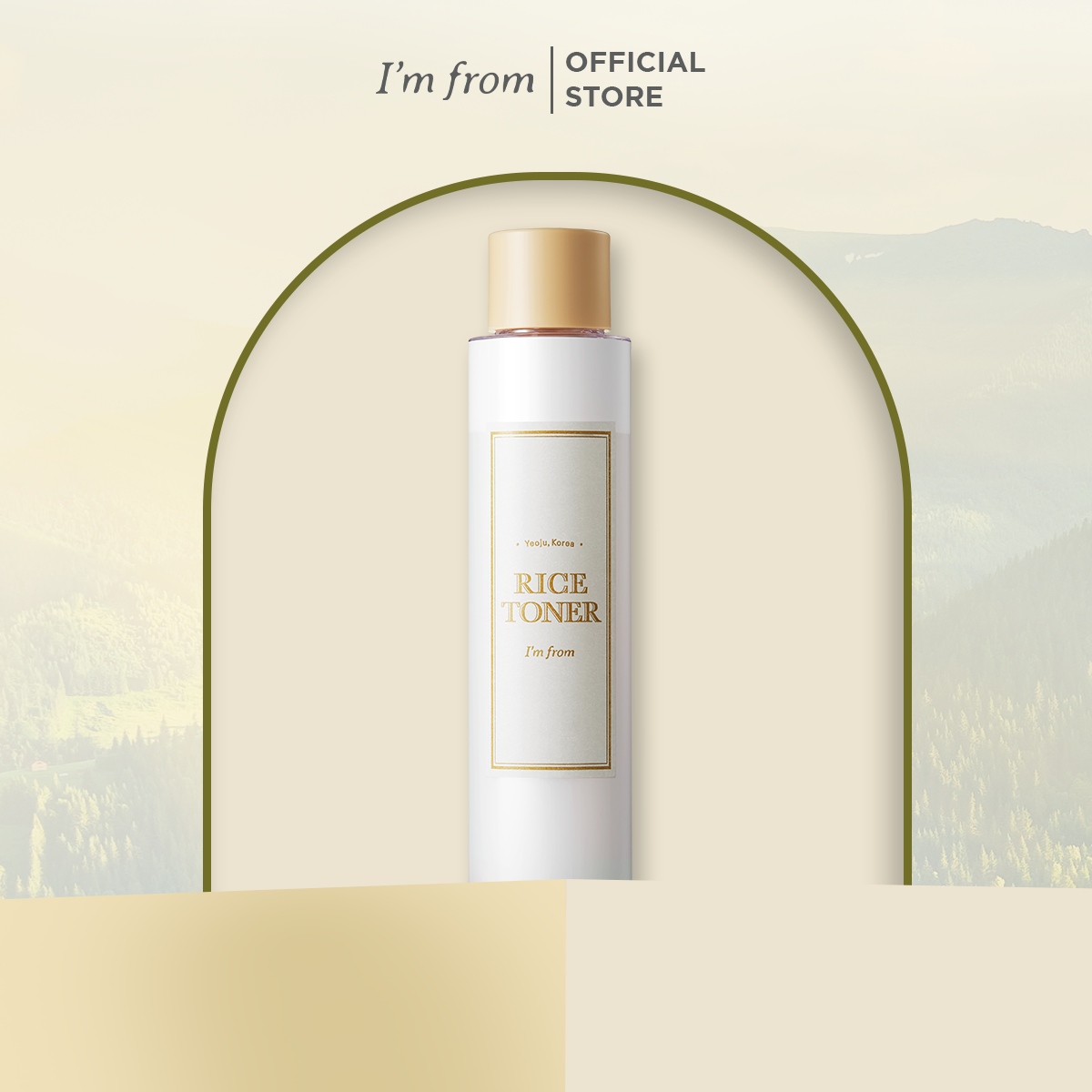 Nước hoa hồng chiết xuất gạo I'm From Rice Toner 150ml