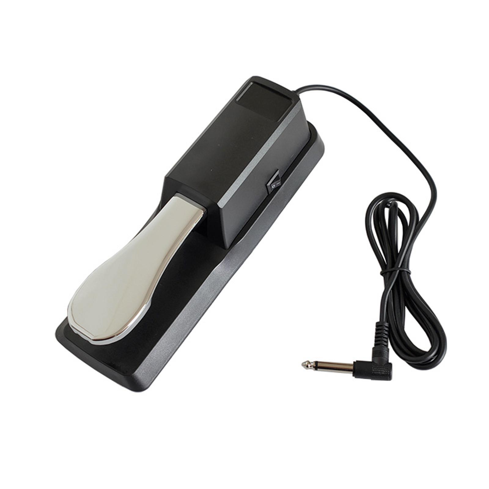 Piano Foot Pedal, Digital Piano Foot Pedal, Polarity Switch, Universal Keyboard Piano Pedal durrable for Exercise Repairing