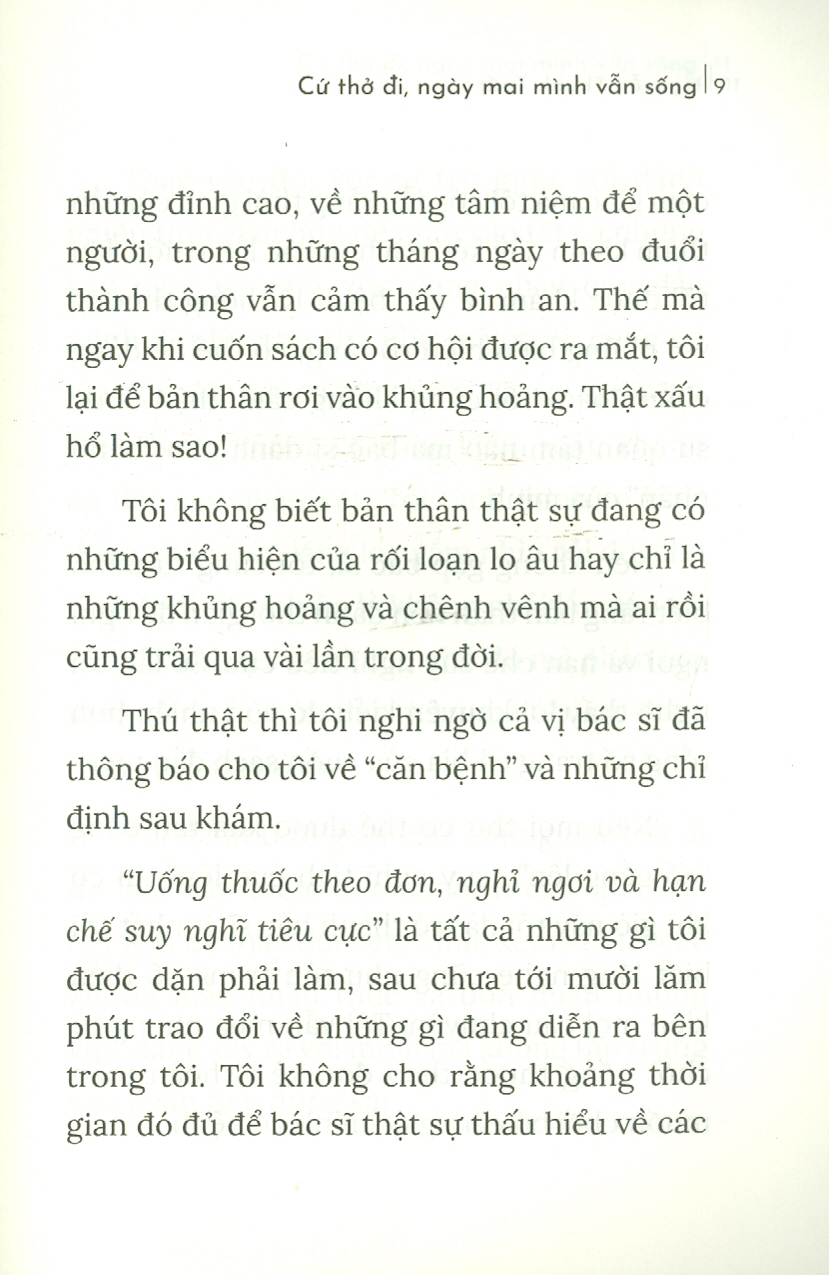 Cứ Thở Đi, Ngày Mai Mình Vẫn Sống