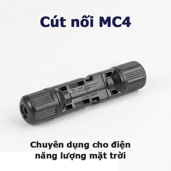 Combo 10c Jack kết nối MC4 1000V cút nối chuyên dụng cho cáp năng lượng mặt trời
