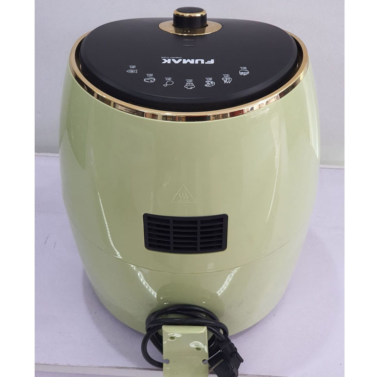 Nồi chiên không dầu Fumak dung tích 7.5L công suất 1800W công nghệ Nhật Bản màu xanh ngọc sang trọng - Hàng chính hãng Fumak