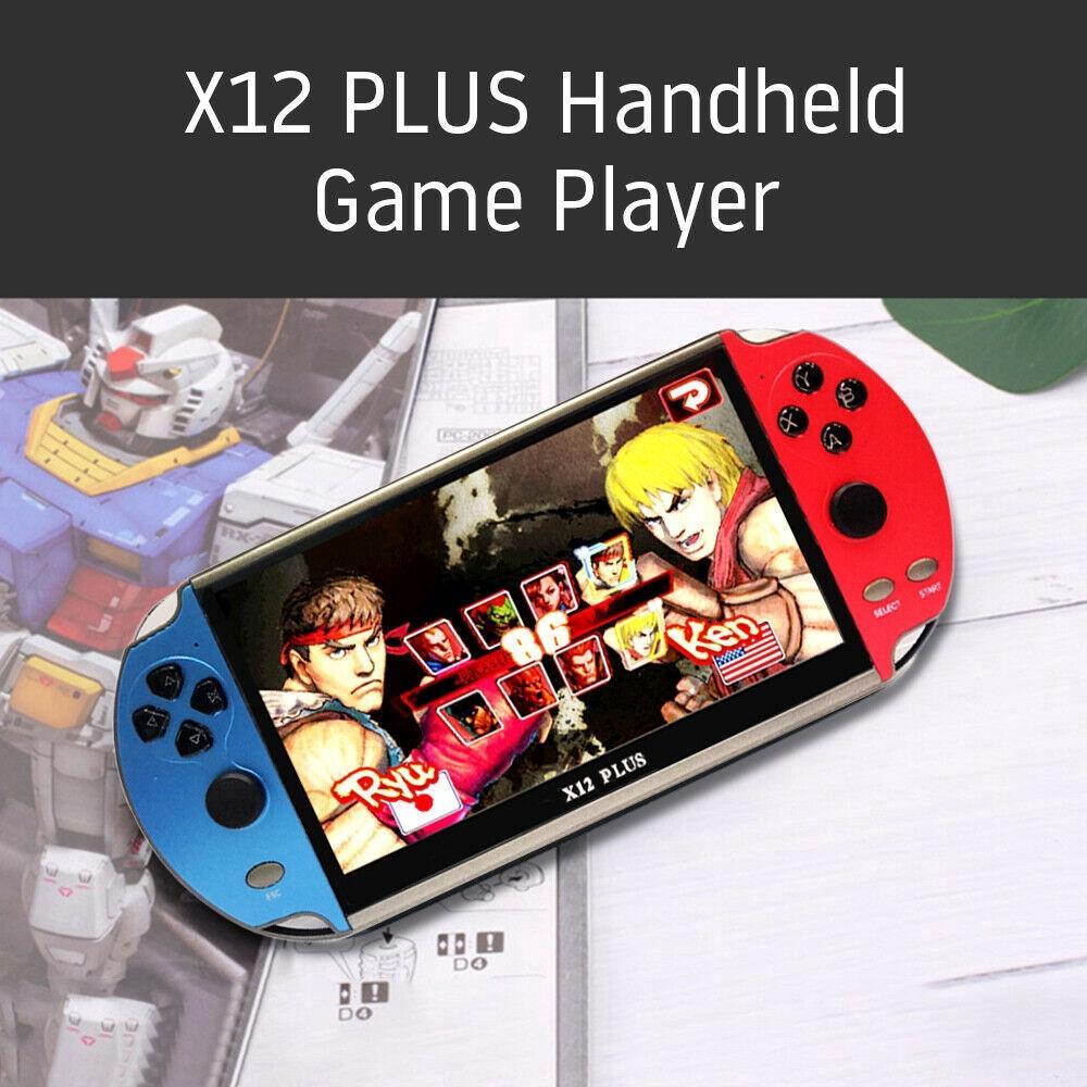 Máy Chơi Game Cầm Tay Màn Hình 7 Inch X12 Plus 16gb Tích Hợp 10000 Trò Chơi Psp