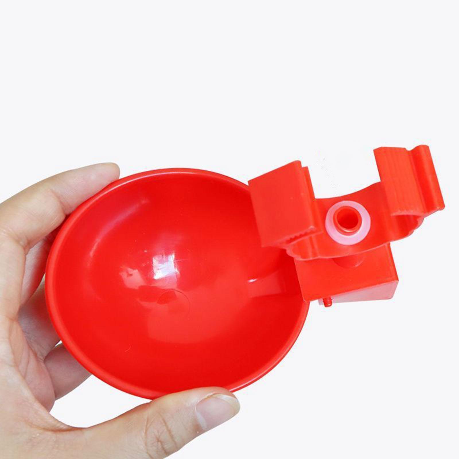 Poultry Drinking Bowl Feeder Water Dispenser Automatic Chicken Water Cup