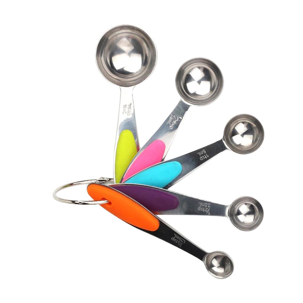 10 Pieces Stainless Steel Precise Measuring Cups and Measuring Spoons Kit