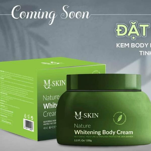 KEM BODY DƯỠNG TRẮNG TINH THỂ DIỆP LỤC MQ SKIN