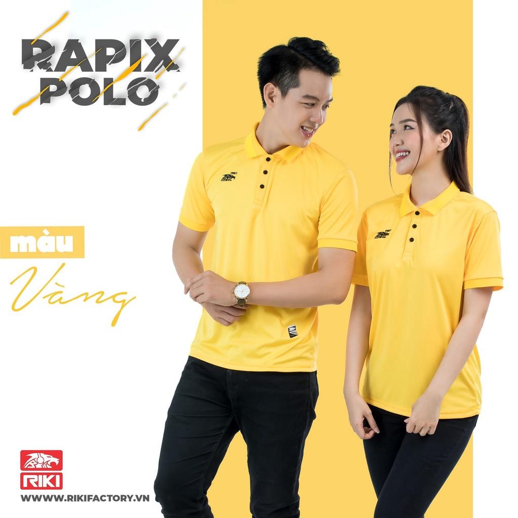 Áo polo nam, áo thun có cổ tay ngắn phong cách thời trang thể thao năng động Riki Rapix - Dungcusport