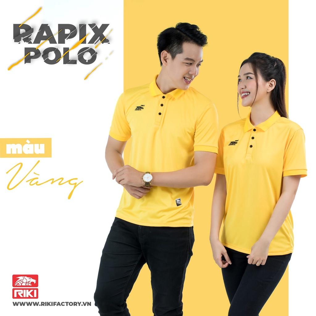 Áo polo nam, áo thun có cổ tay ngắn phong cách thời trang thể thao năng động Riki Rapix - Dungcusport