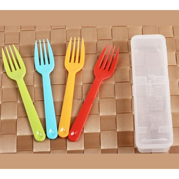 Hộp nĩa sắc màu độc đáo - Hàng nội địa Nhật