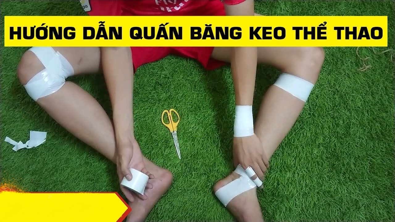 Băng Keo Dán Quấn Cơ Giảm Chống Chấn Thương Loại 5cm & 3cm