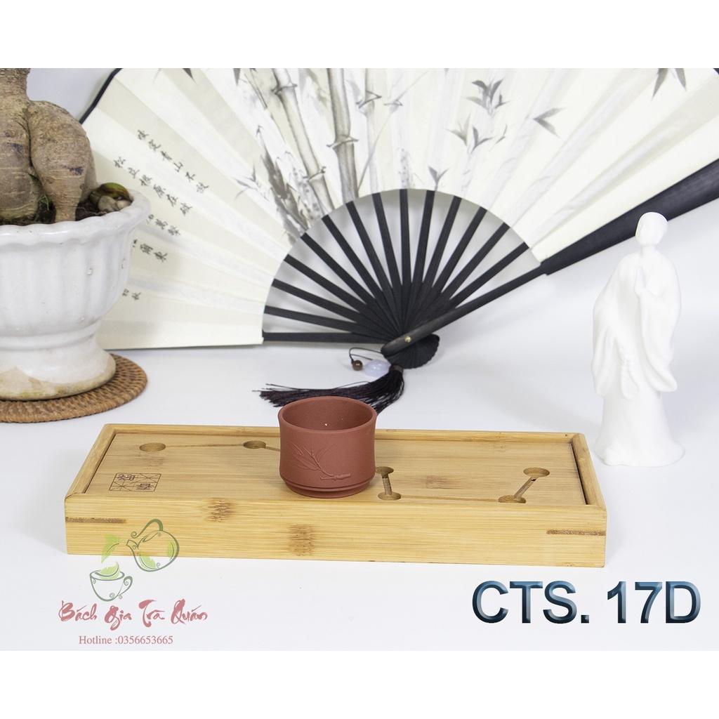 Chén Tử Sa Đoản Trúc - Dung Tích 50ml