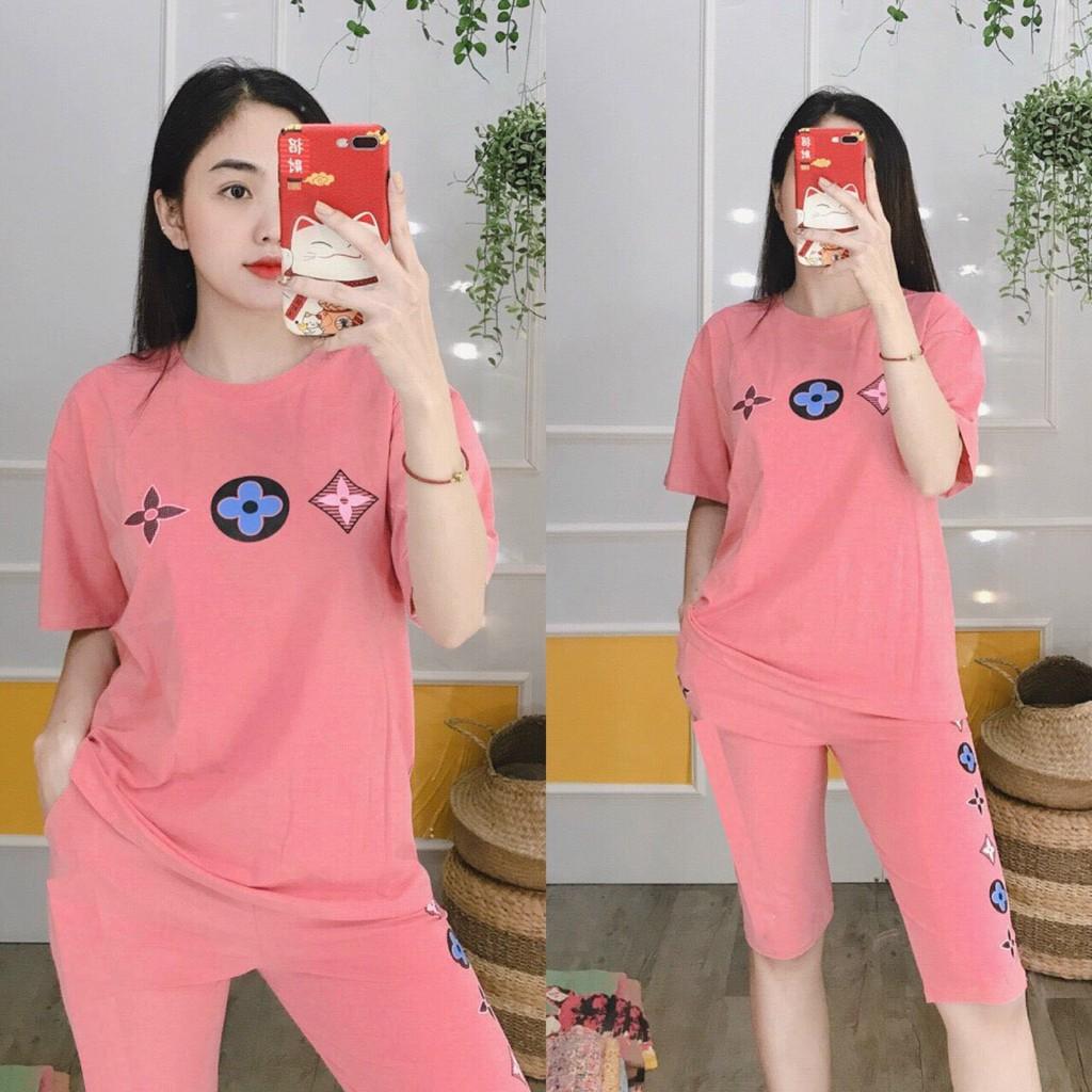 Đồ bộ thun cotton mặc nhà-