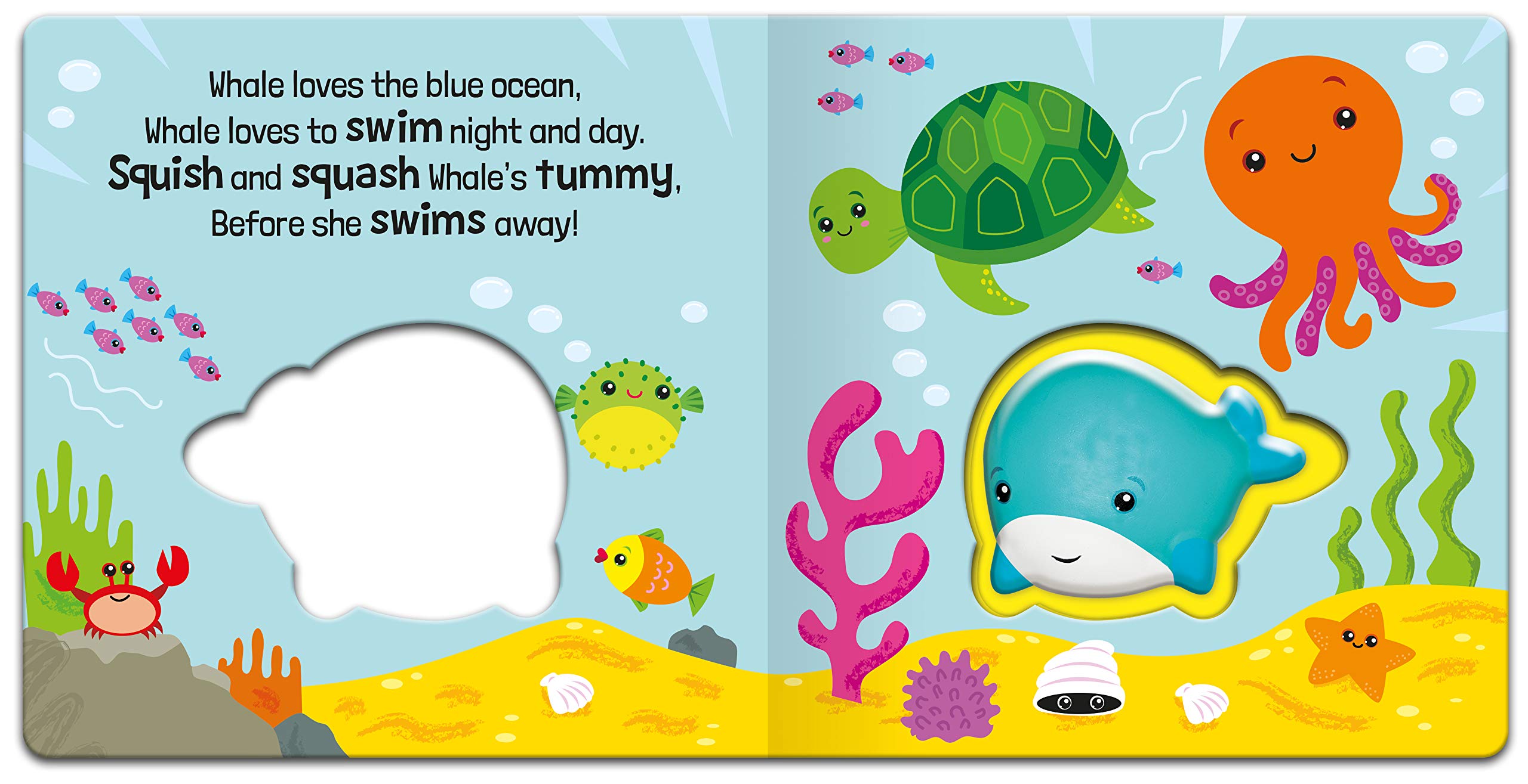 Squishy Squashy Whale (Squishy Squashy Books) Board book