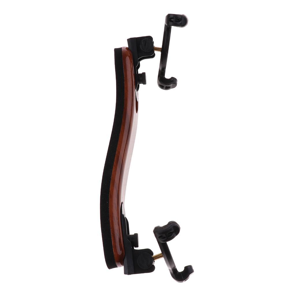 Wood Violin Shoulder Rest Foam Padding Support Violin Replacement 4/4-3/4