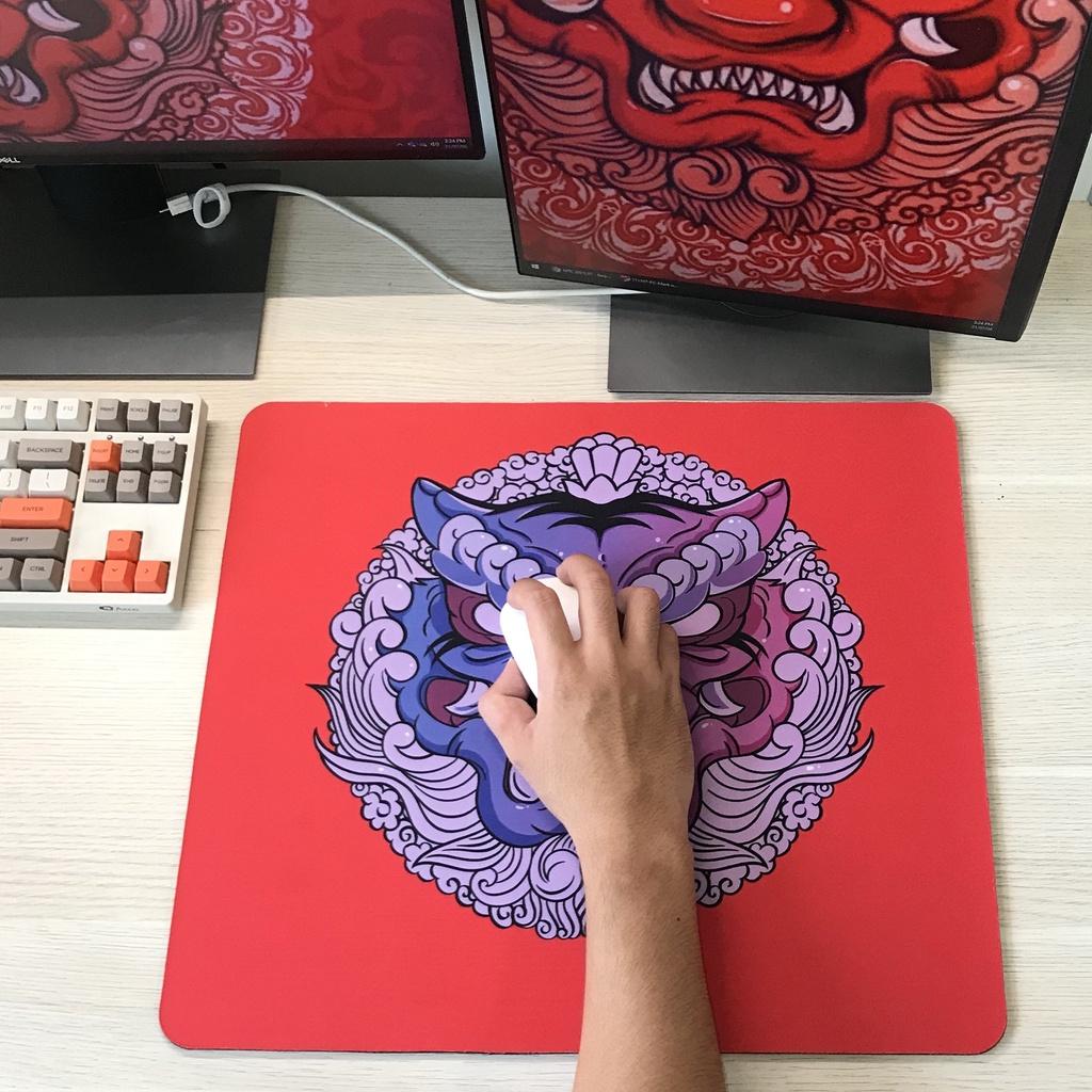 Lót Chuột - Pad Chuột - Mouse Pad - Esports Tiger Ling Yun & Long Teng - Chống Nước - Size