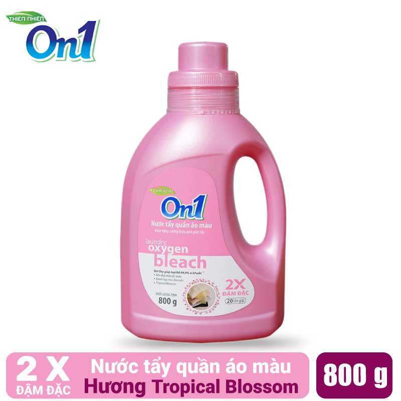 Nước tẩy quần áo màu On1 hương Tropical Blossom 800g N7601